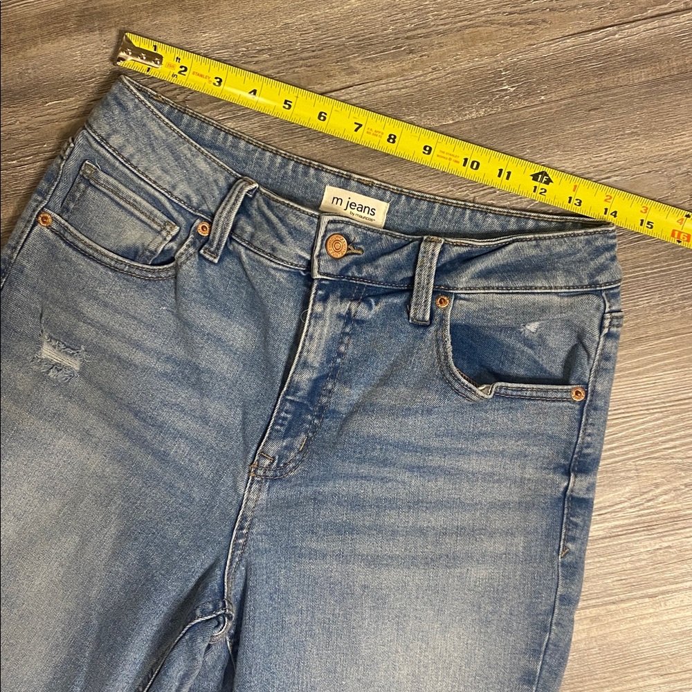 EUC M JEANS by MAURICES High Rise Flare Jeans 10 - Picture 2 of 8